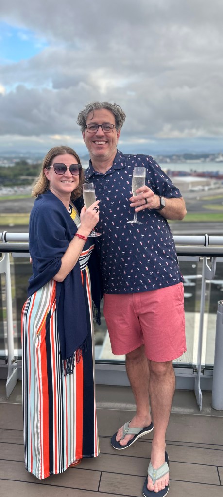 sail away party on Valiant Lady